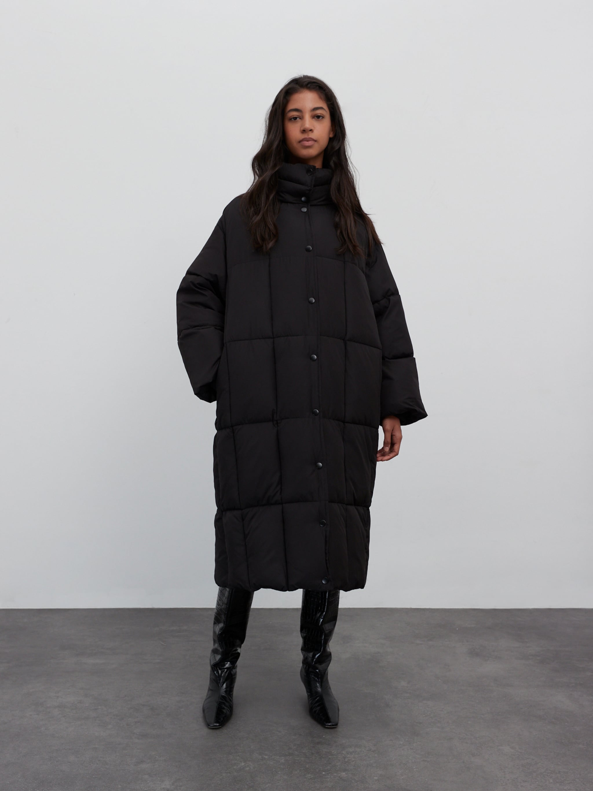 EDITED Produits Manteau d’hiver 'Momo' noir