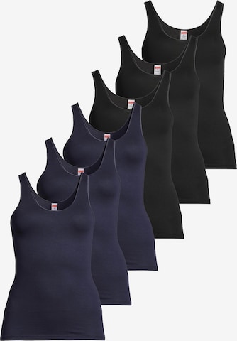 CON-TA Undershirt 'Modal' in Blue: front