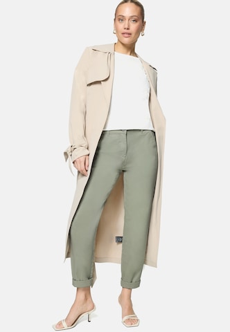 zero Slimfit Broek in Groen