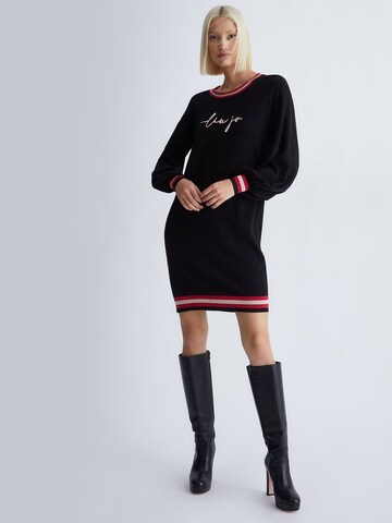 Rochie tricotat de la Liu Jo pe negru