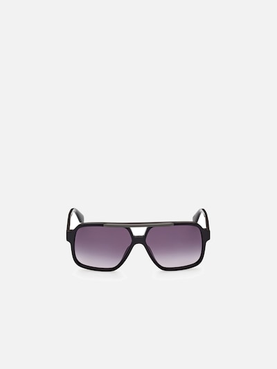 ADIDAS ORIGINALS Sunglasses 'Adidas Originals OR0066 Shiny black 59/12/145 MAN Sunglasses' in 59 in Black, Item view