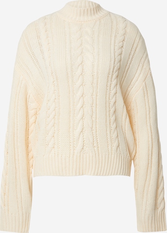 LeGer by Lena GerckePulover 'ROSE' - bež boja: prednji dio