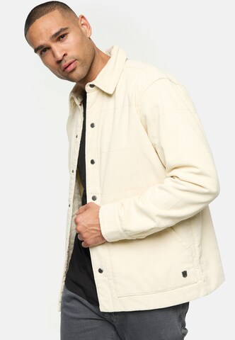 INDICODE JEANS Between-Season Jacket 'Korbits' in White
