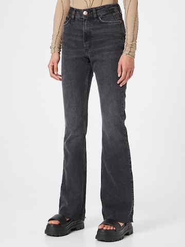 River Island Flared Jeans 'ROBERTS' in Schwarz: predná strana