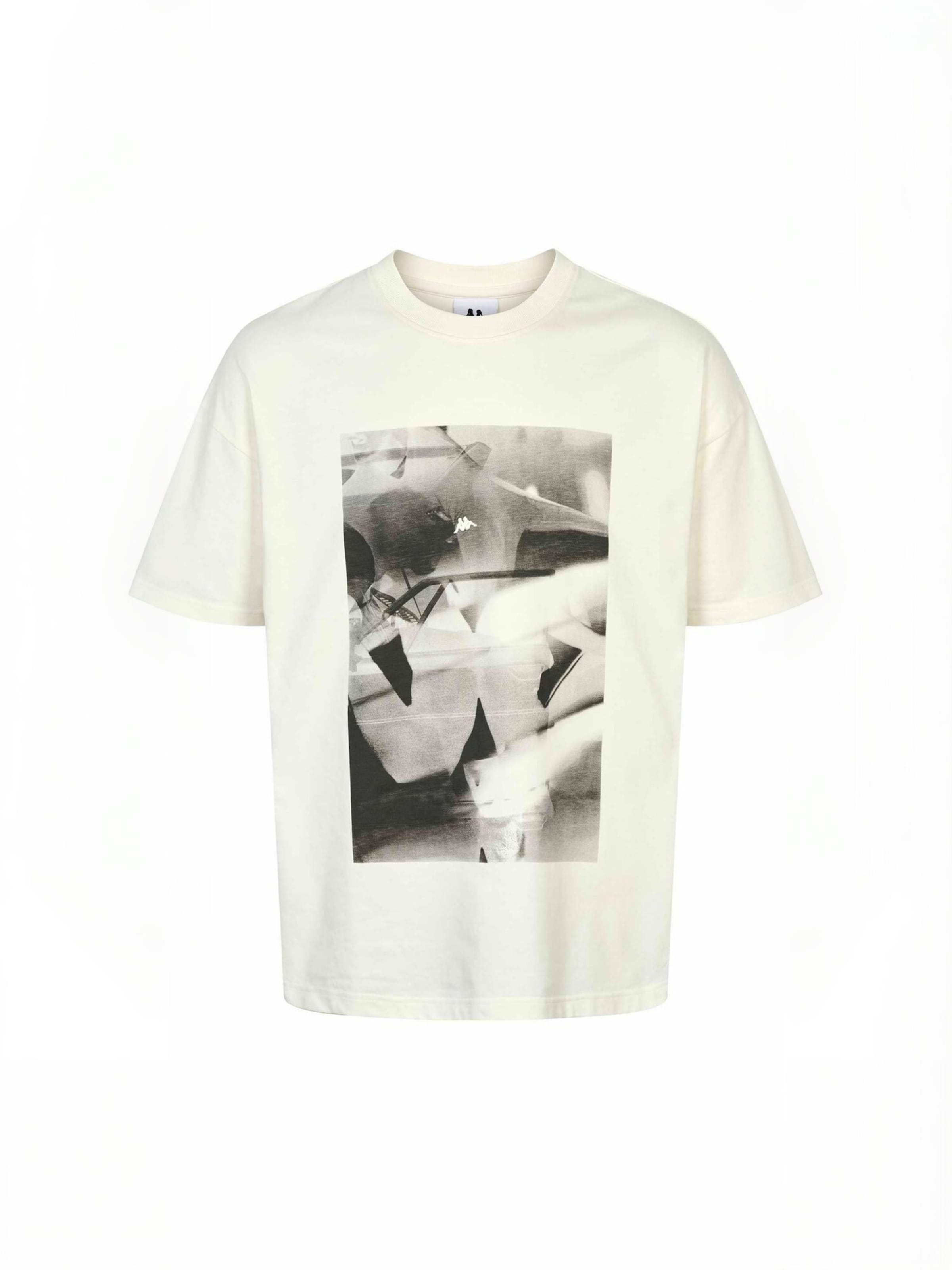 KAPPA Bluser & t-shirts ' KUAuthentic Ourselves ' i hvid: forside