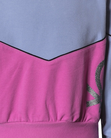 UNITED COLORS OF BENETTON - Sweatshirt em roxo