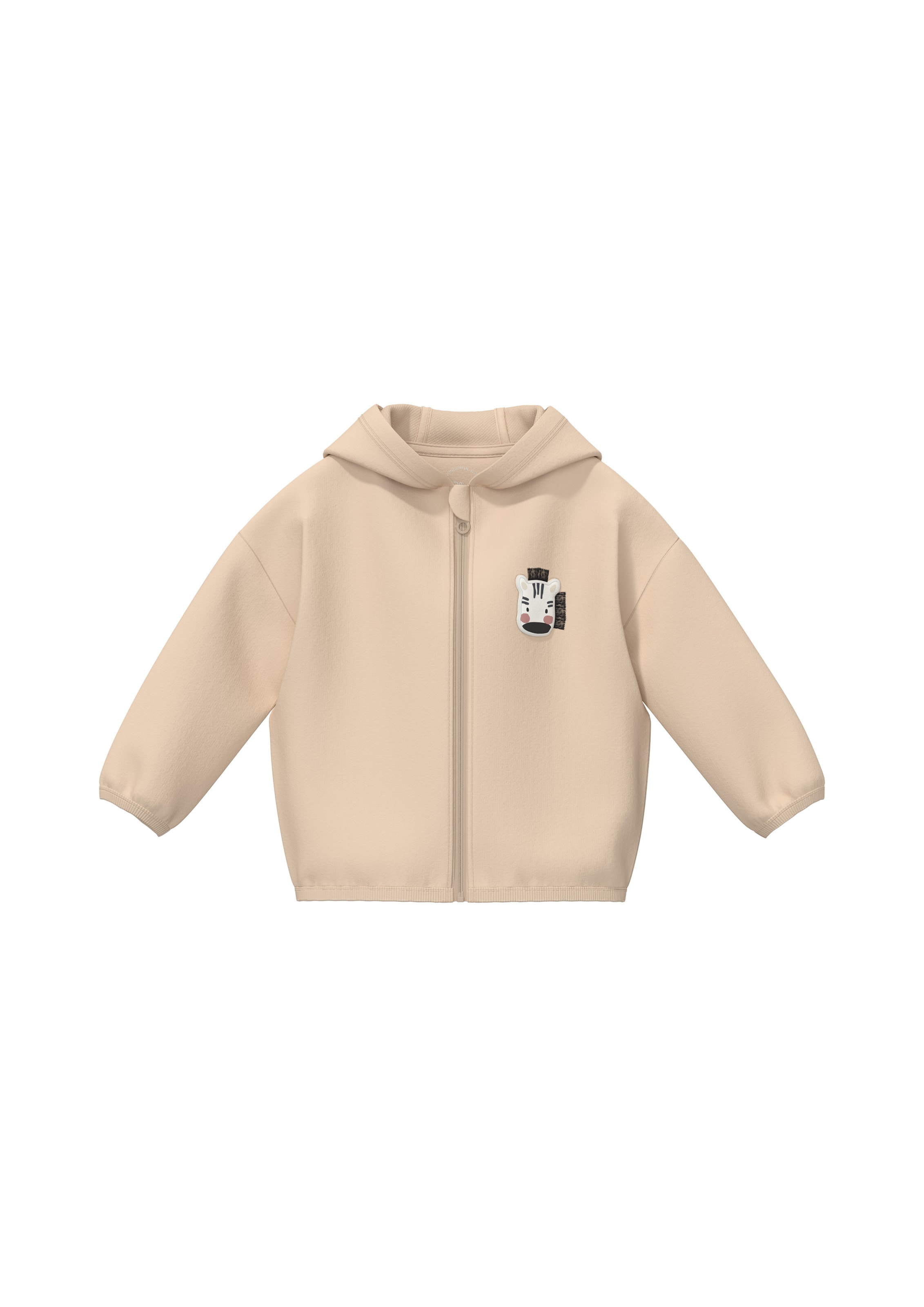 Veste de survêtement s.Oliver en beige : devant