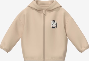 Veste de survêtement s.Oliver en beige : devant