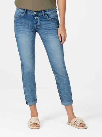 TIMEZONE Slimfit Jeans 'Nali' in Blau: Vorderseite