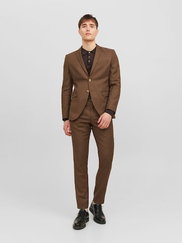 JACK & JONES Regular Suit Jacket in Brown