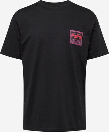 BILLABONG T-shirt 'CRAYON WAVE' i svart: framsida