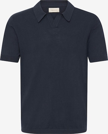 BLEND - Camisa ' BHDao Polo ' em azul: frente