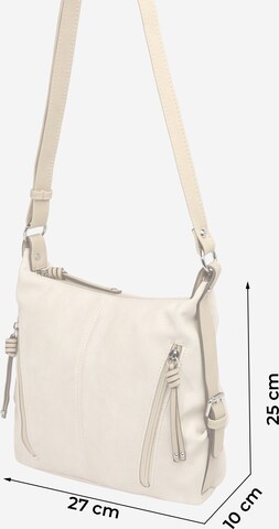 TOM TAILOR Handbag 'Caia' in Beige