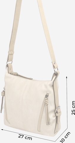 TOM TAILOR Handtas 'Caia' in Beige