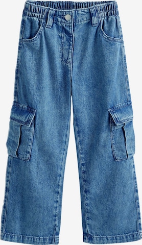 Wide Leg Jean Next en bleu : devant