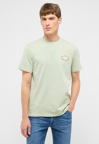 MUSTANG Shirt 'Austin' in Grün: Vorderseite