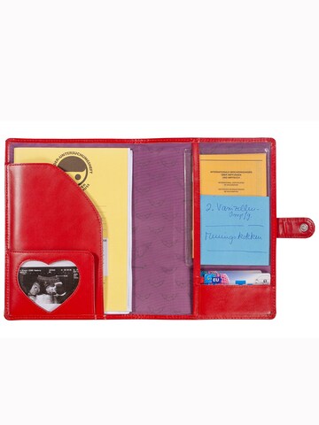 petit amour Document Bag 'LEONA' in Red