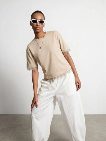 Dilvin Shirt in Beige