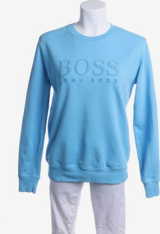 BOSS Orange Sweatshirt / Sweatjacke M in Blau: predná strana