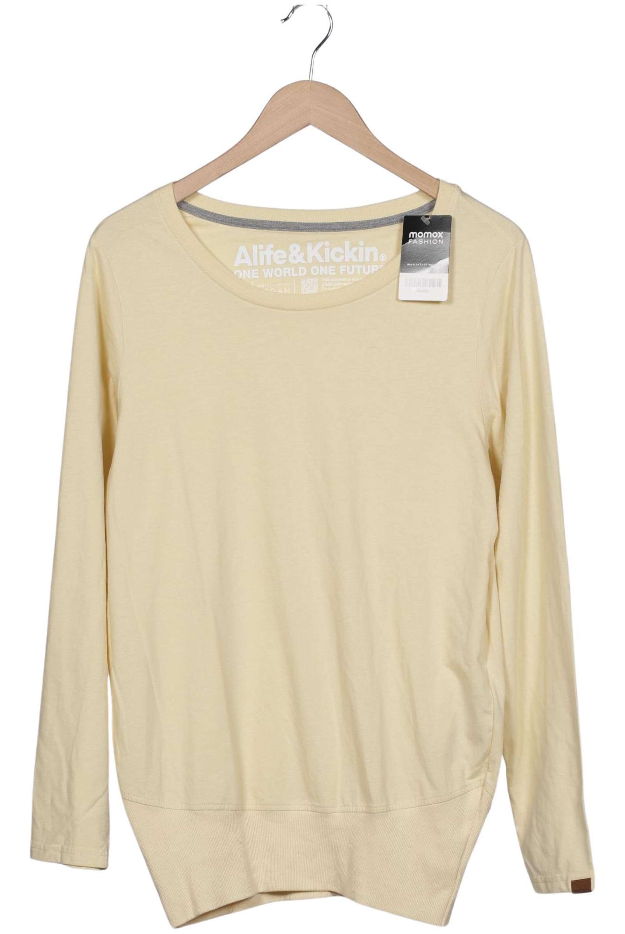 alife & kickin Top & Shirt in XL in Yellow: front
