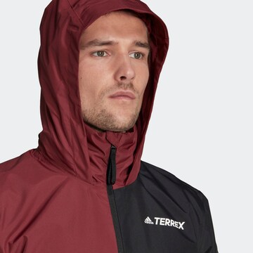 Veste outdoor ADIDAS TERREX en rouge