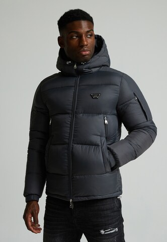 Alessandro Zavetti Winter jacket 'Nevori' in Grey: front