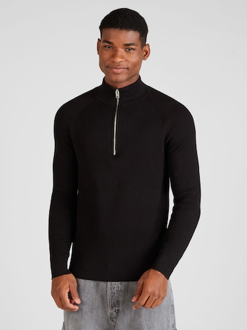 s.Oliver Sweater in Black: front