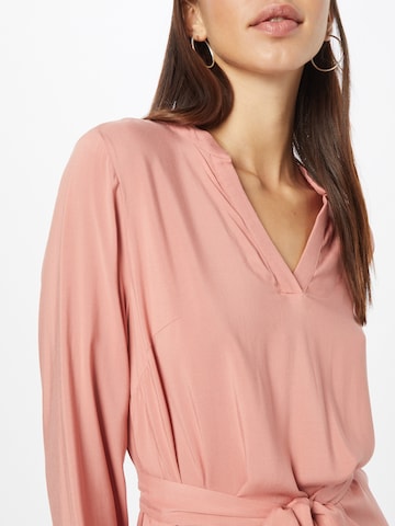 VILA Платье-рубашка 'Chanet' в Ярко-розовый