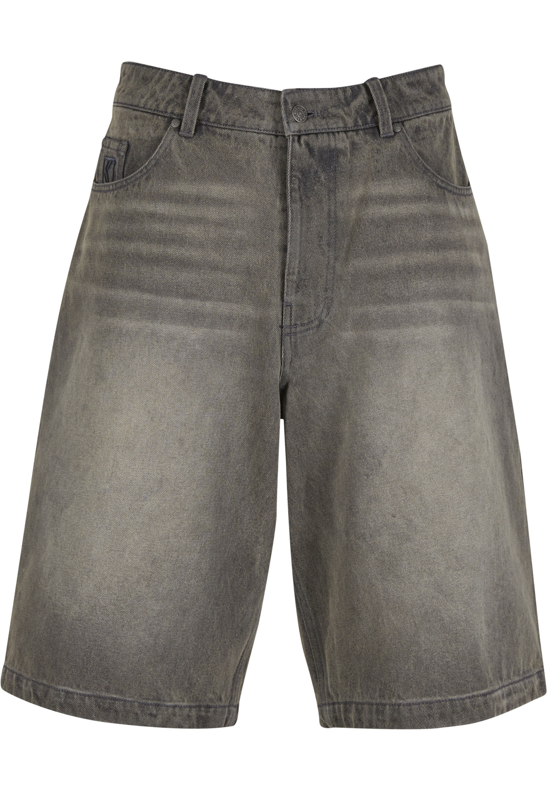 Karl Kani Baggy Jeans in Grijs: voorkant