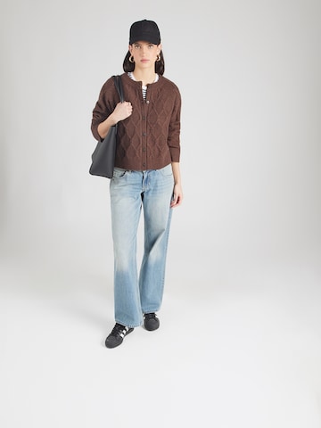 Cardigan Abercrombie & Fitch en marron