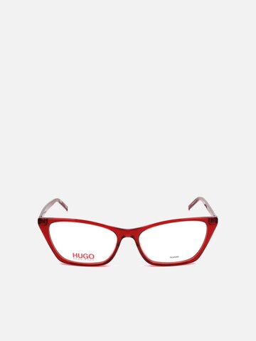 HUGO Sunglasses 'Hugo HG 1058 Red 54/16/145 Eyewear Frame' in Red: front