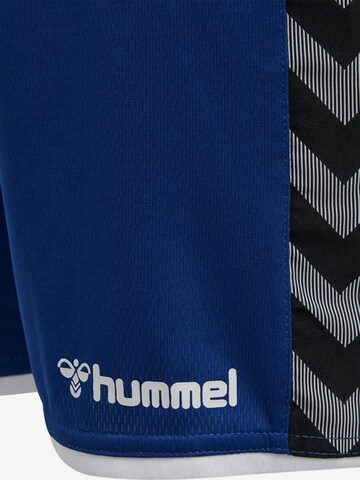 Hummel Regular Sportshorts in Blau