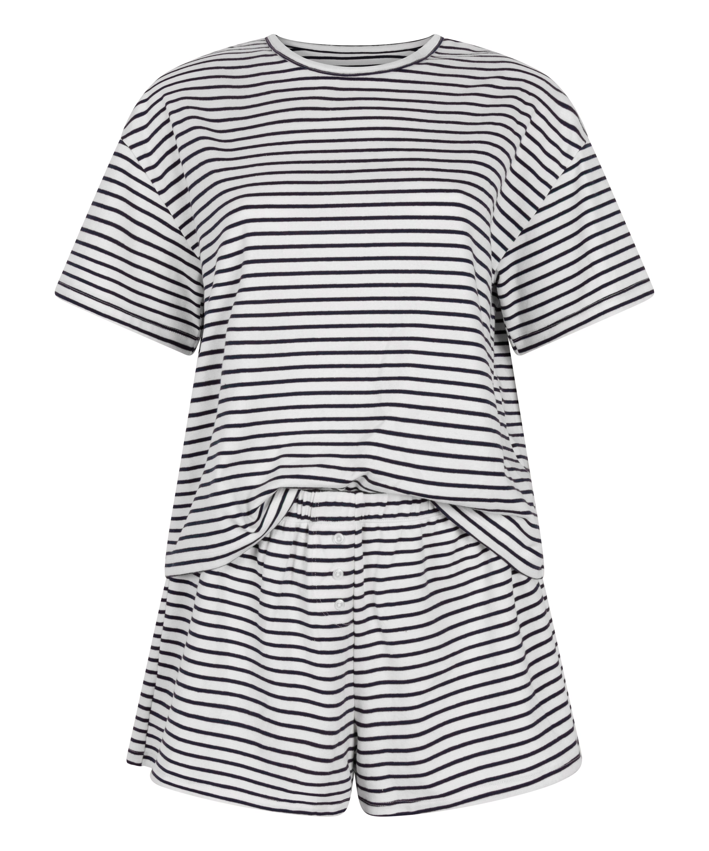 Hunkemöller Pyjama in Schwarz: Vorderseite