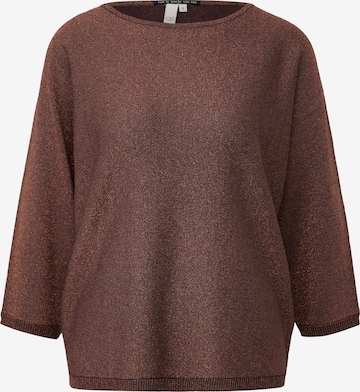 QS Pullover in Rot: Vorderseite