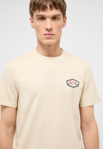 MUSTANG Shirt 'Austin' in Beige