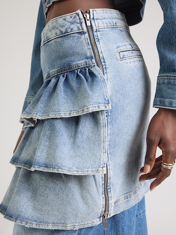 Fustă de la Essentiel Antwerp pe albastru