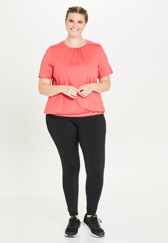 Q by Endurance Shirt 'NELLA' in Red