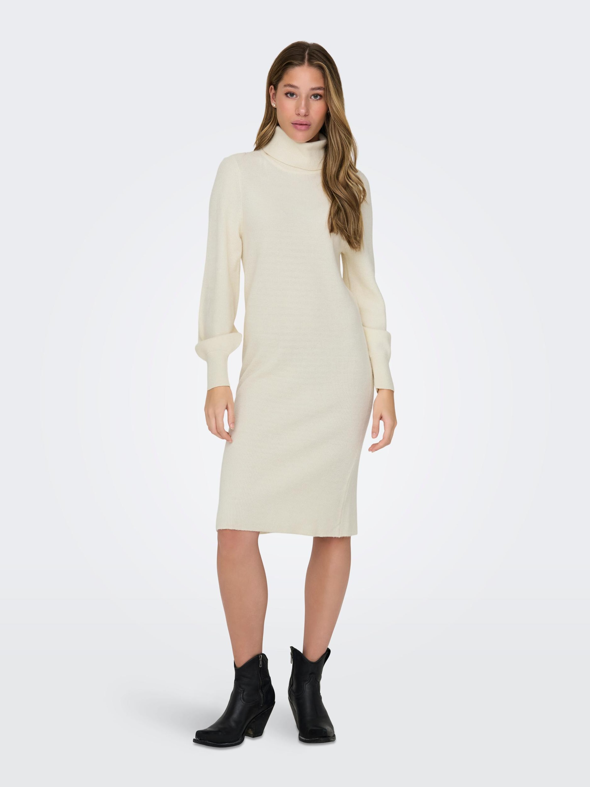 Gebreide jurk only sale