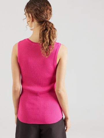 VILA Knitted Top 'ISLA' in Pink