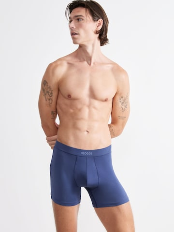 SLOGGI Boxershorts ' EVER Ease Short ' in Blauw: voorkant