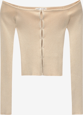 Pull&Bear Genser i beige: forside