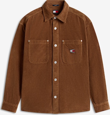 Fit confort Chemise Tommy Jeans en marron : devant