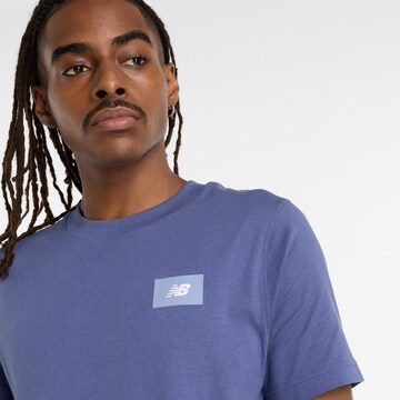 Tricou 'Essentials' de la new balance pe albastru