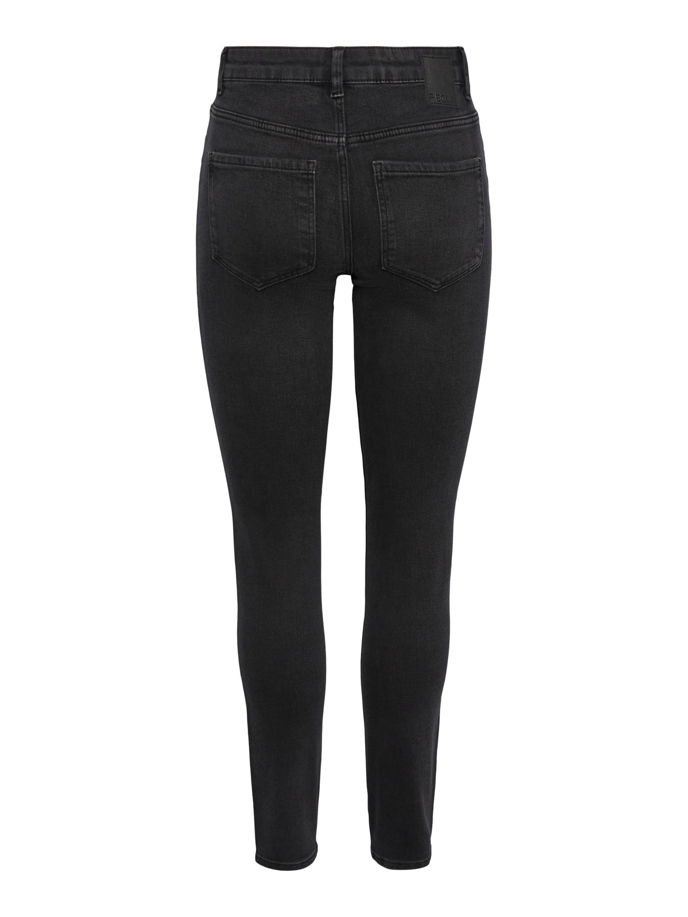 PIECES - Slimfit Calças de ganga 'NUNNA' em cinzento