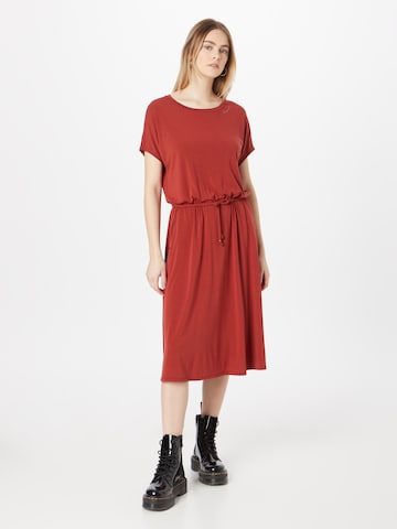 Ragwear Letnia sukienka 'PECORI' w kolorze brązowy: przód