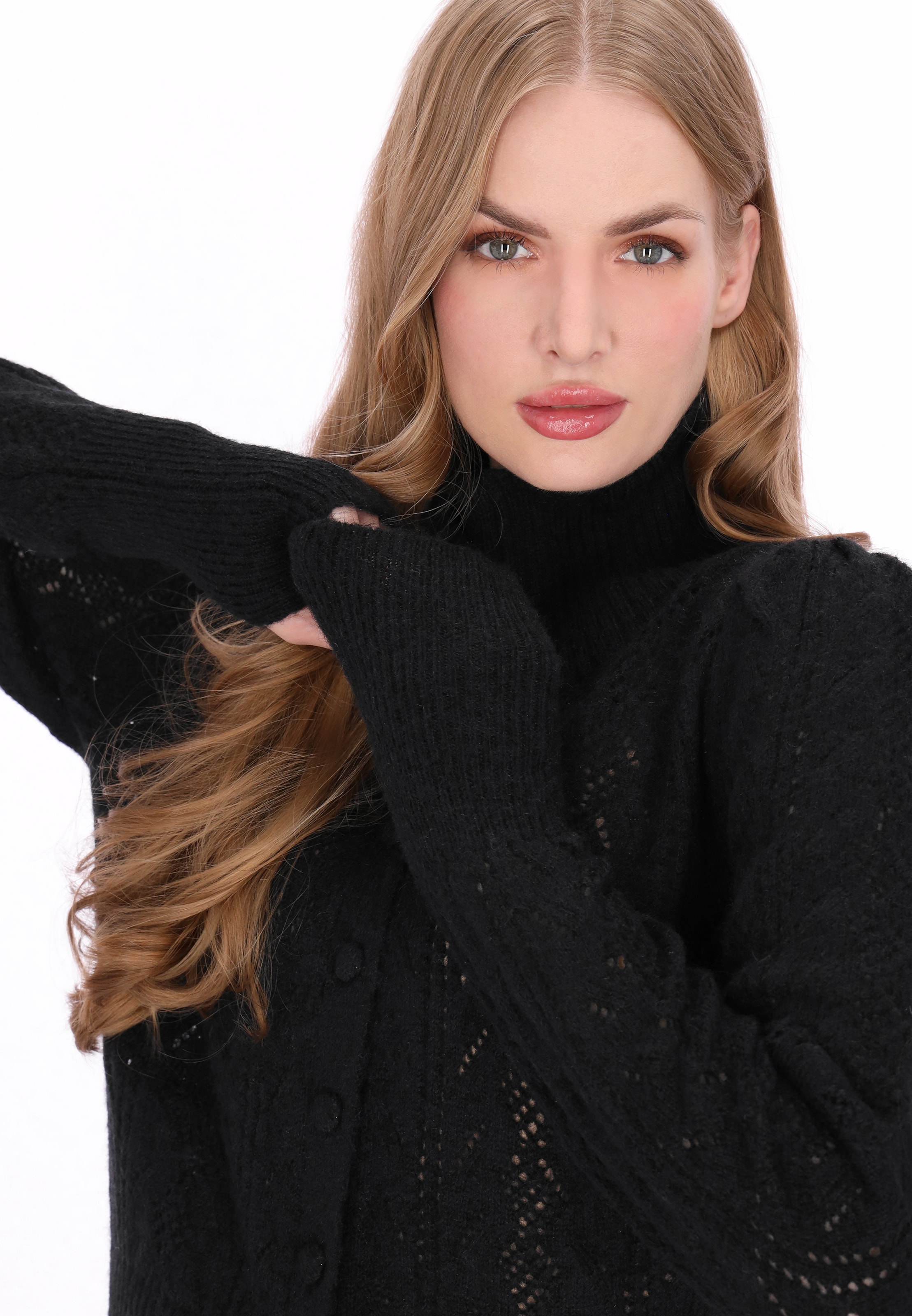 DreiMaster Vintage - Cárdigan 'Vintage' en negro