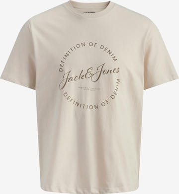 JACK & JONES Shirt in Beige: front