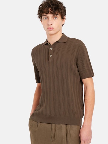 T-Shirt 'Maglia' Manuel Ritz en marron : devant