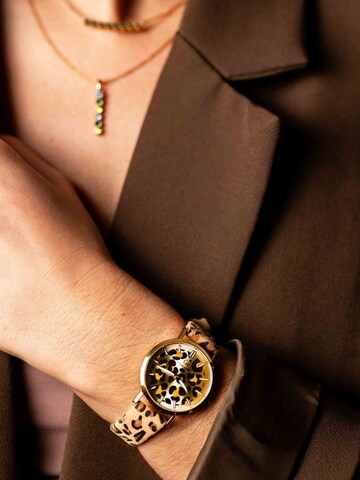 GO GirlOnly Analoog horloge in Bruin: voorkant