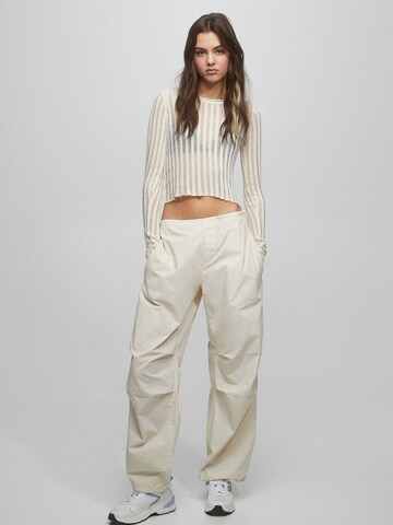 Pull&Bear Pullover in Beige